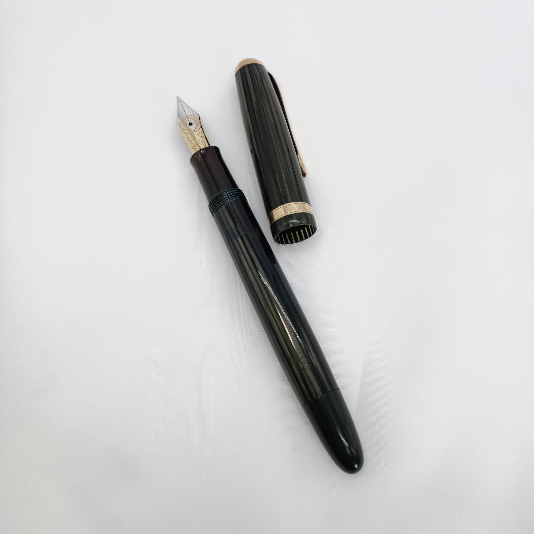 FABER CASTELL 14K 884 グリーン 字幅M ファーバー