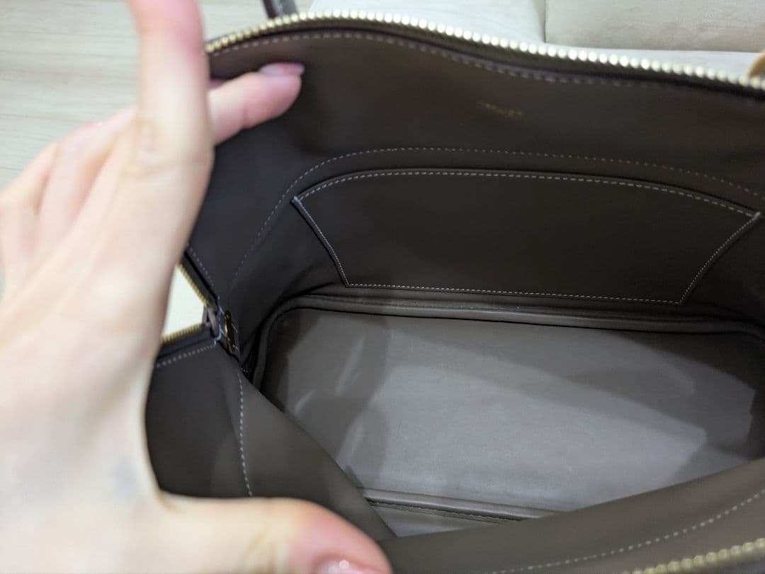 【売約済み】ボリード31 エトゥープ　ゴールド金具