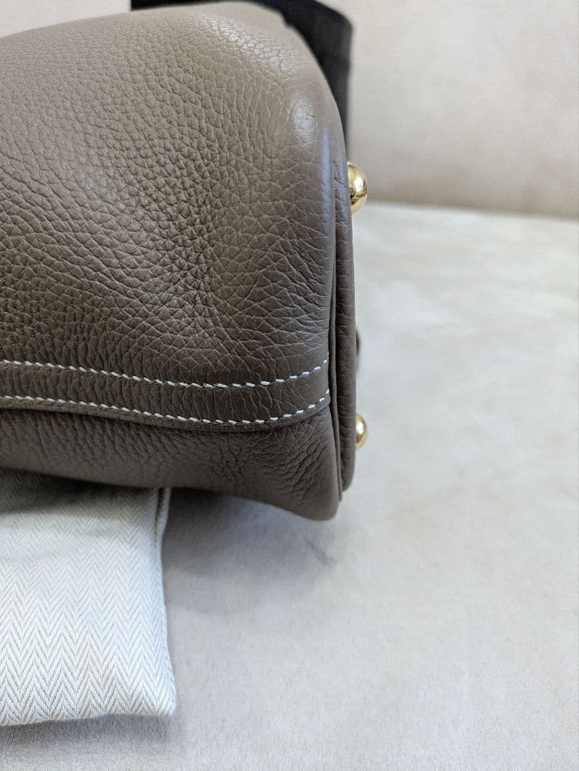 【売約済み】ボリード31 エトゥープ　ゴールド金具