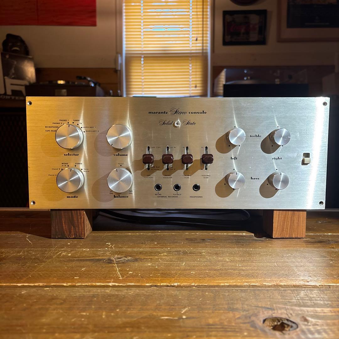 マランツ#7T極上美品プリアンプウッドケース付きます。