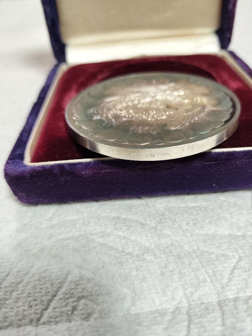 天皇・皇后両陛下金婚式記念 純銀メダル100ｇ
