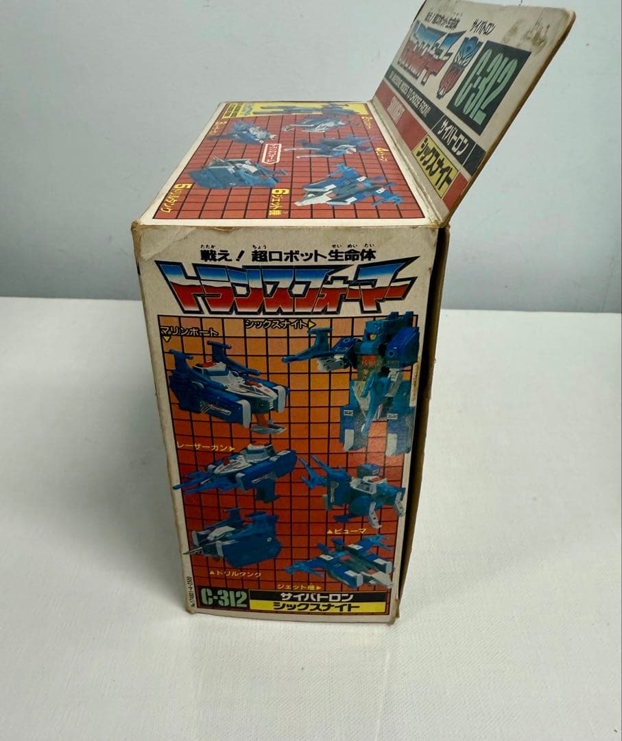 C-312 シックスナイト サイバトロン 当時物 トランスフォーマー　美品