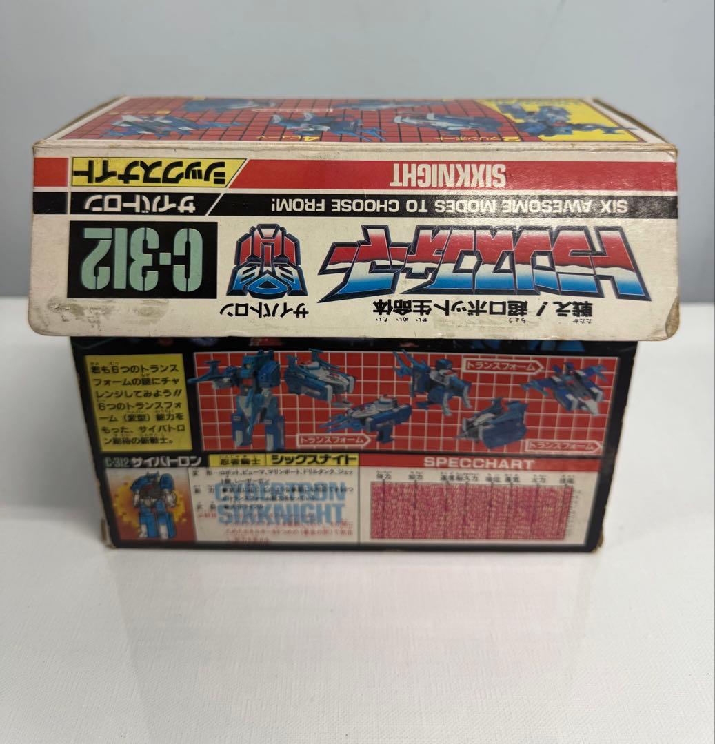 C-312 シックスナイト サイバトロン 当時物 トランスフォーマー　美品