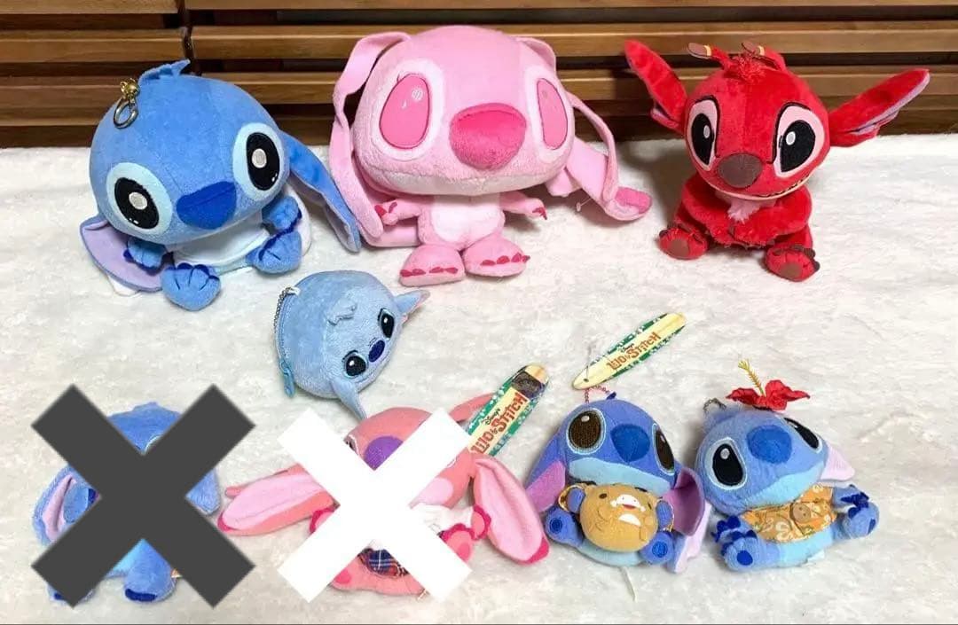 スティッチ ぬいぐるみ他雑貨おまとめ（レア　レトロ　希少あり）