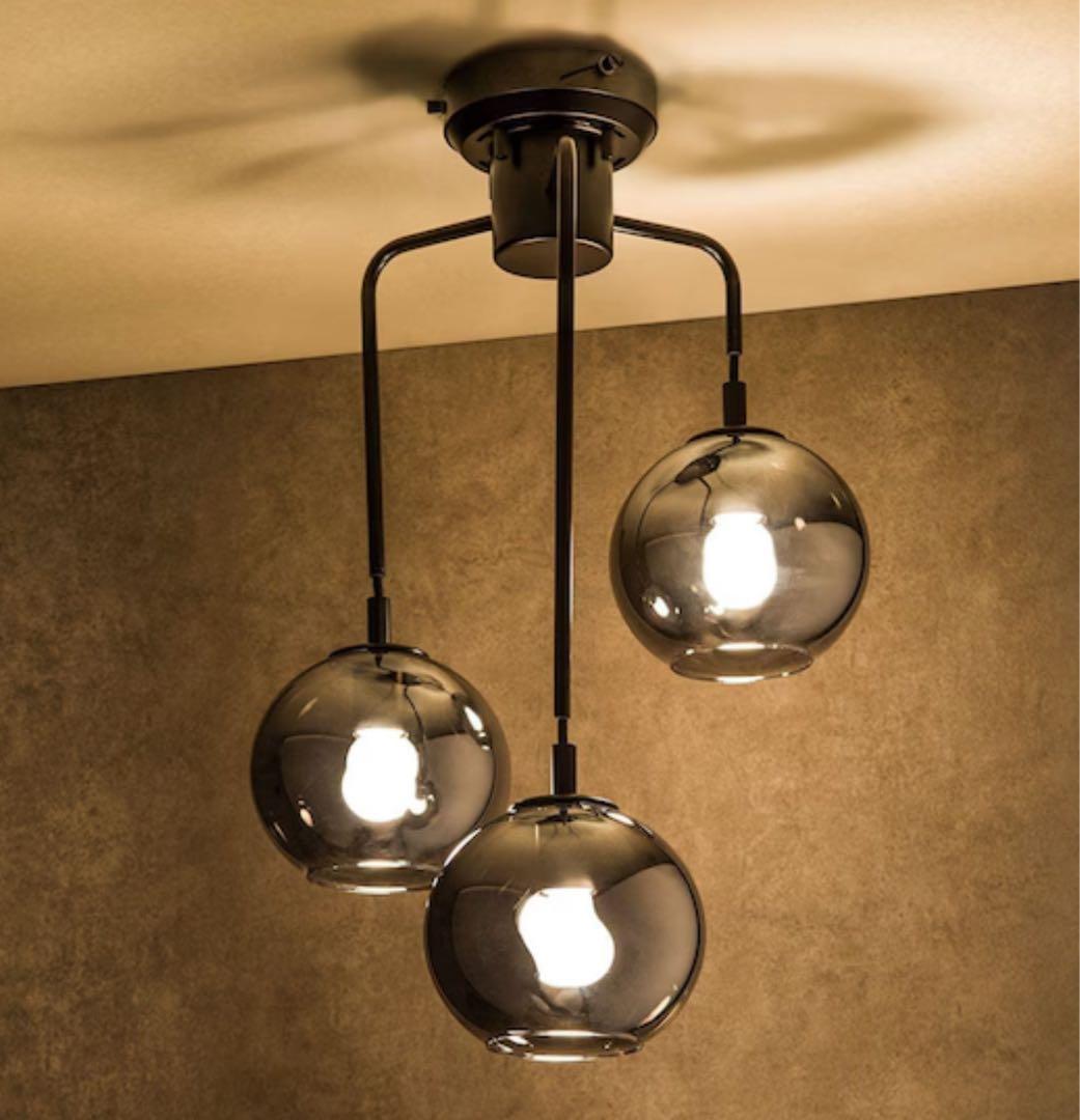 ニトリ　シーリングライト　ペンダントライト天井照明　VERRE 3T