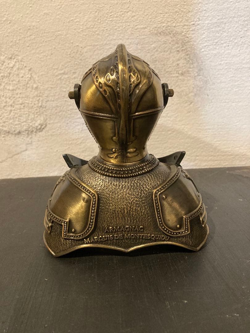 アルマニャック　ボトルカバー　甲冑　金属製