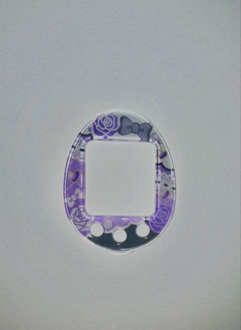 たまごっち4U +パープル、4U +カスタムカバー付き