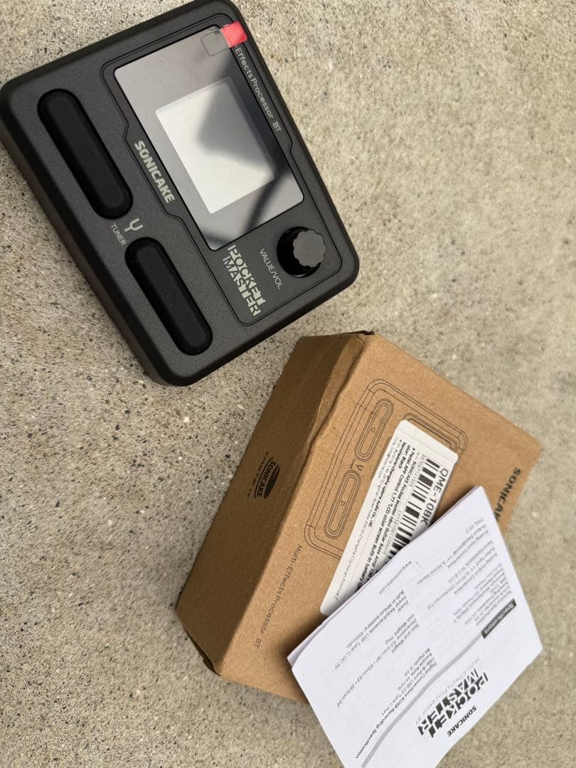 ギター マルチエフェクター Sonicake Pocket Master