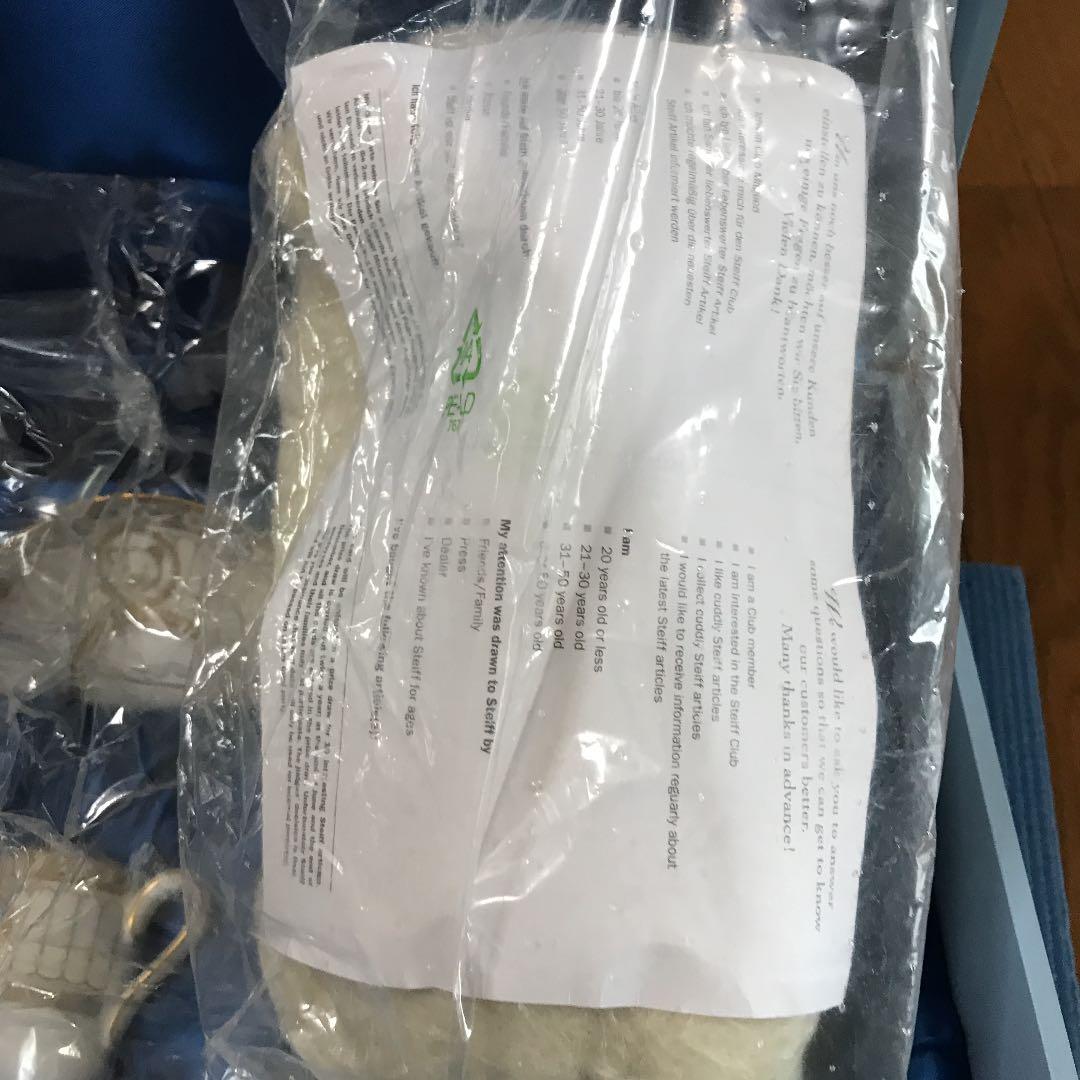 未開封　シュタイフ　日本限定　　　　　　ウエッジウッドベア２００１年