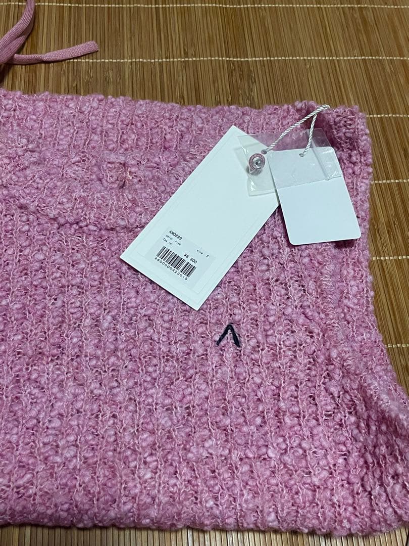 トップス andmary / Lotta ribbon tops pink