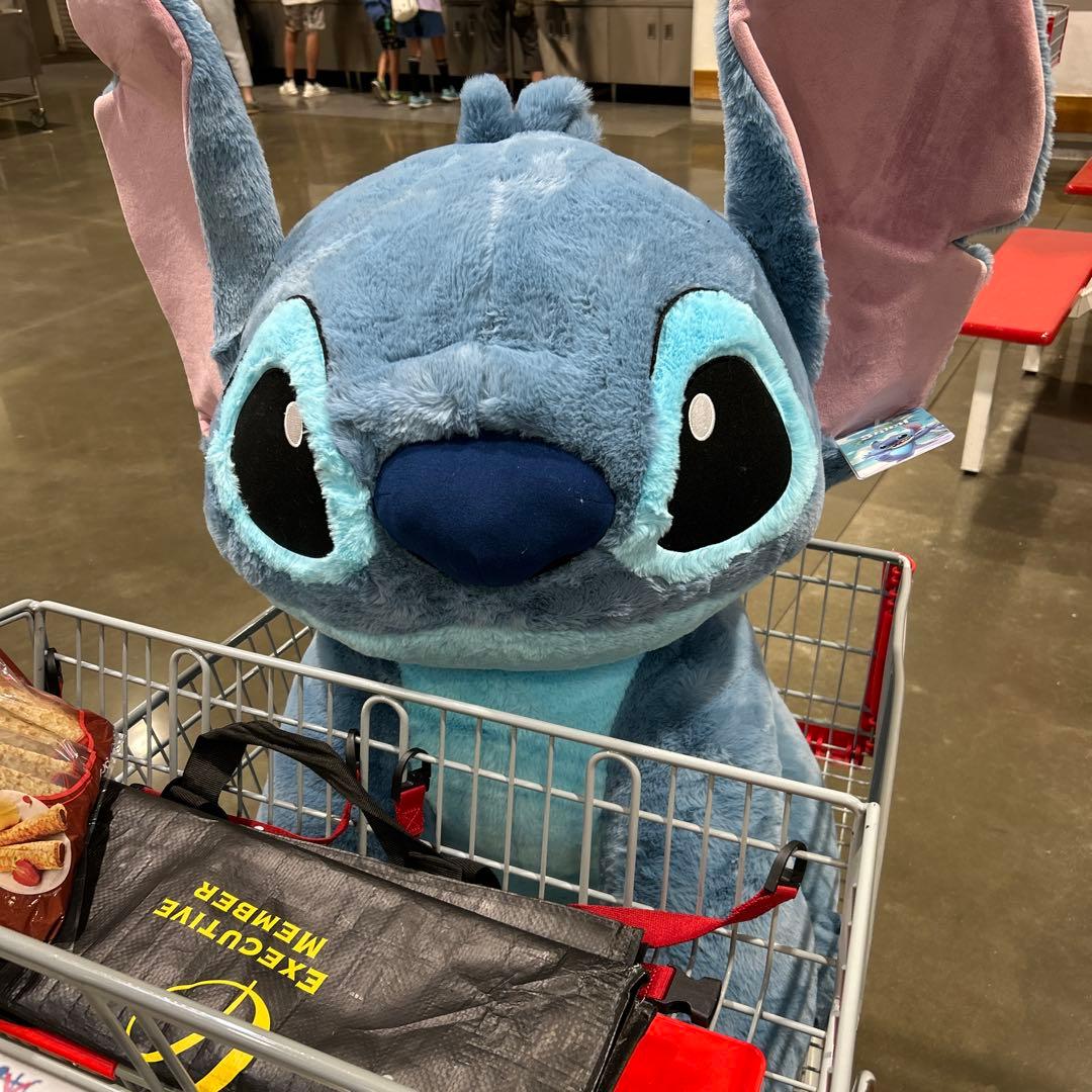 【コストコ】特大スティッチぬいぐるみ