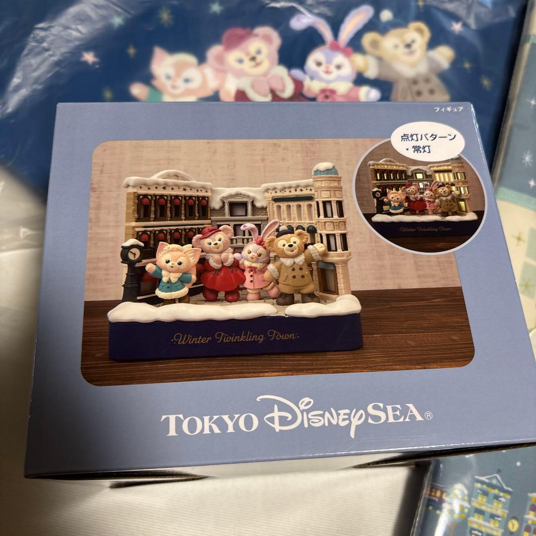 ダッフィー&フレンズ ウィンタートゥインクリングタウン グッズセット