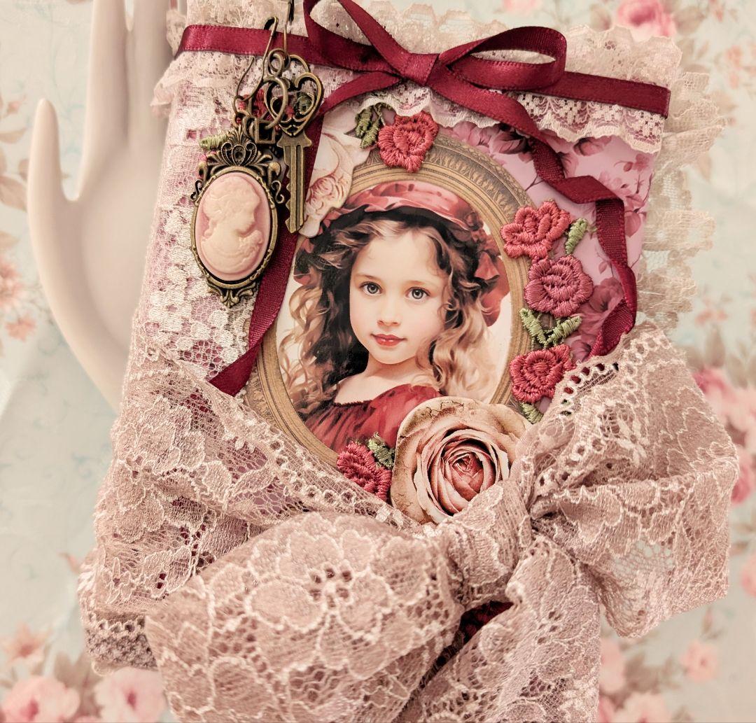 薔薇とレースのビクトリアンスィートジャンクジャーナル*Serenity*