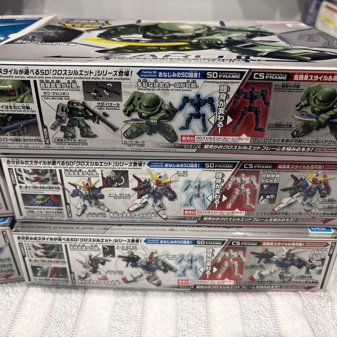 SDCSガンプラモデルセット 10点