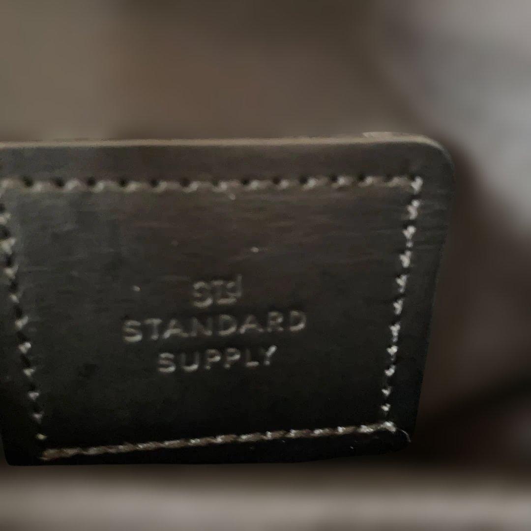 STANDARD SUPPLY ブラック ショルダーバッグ　MIL CLOTH