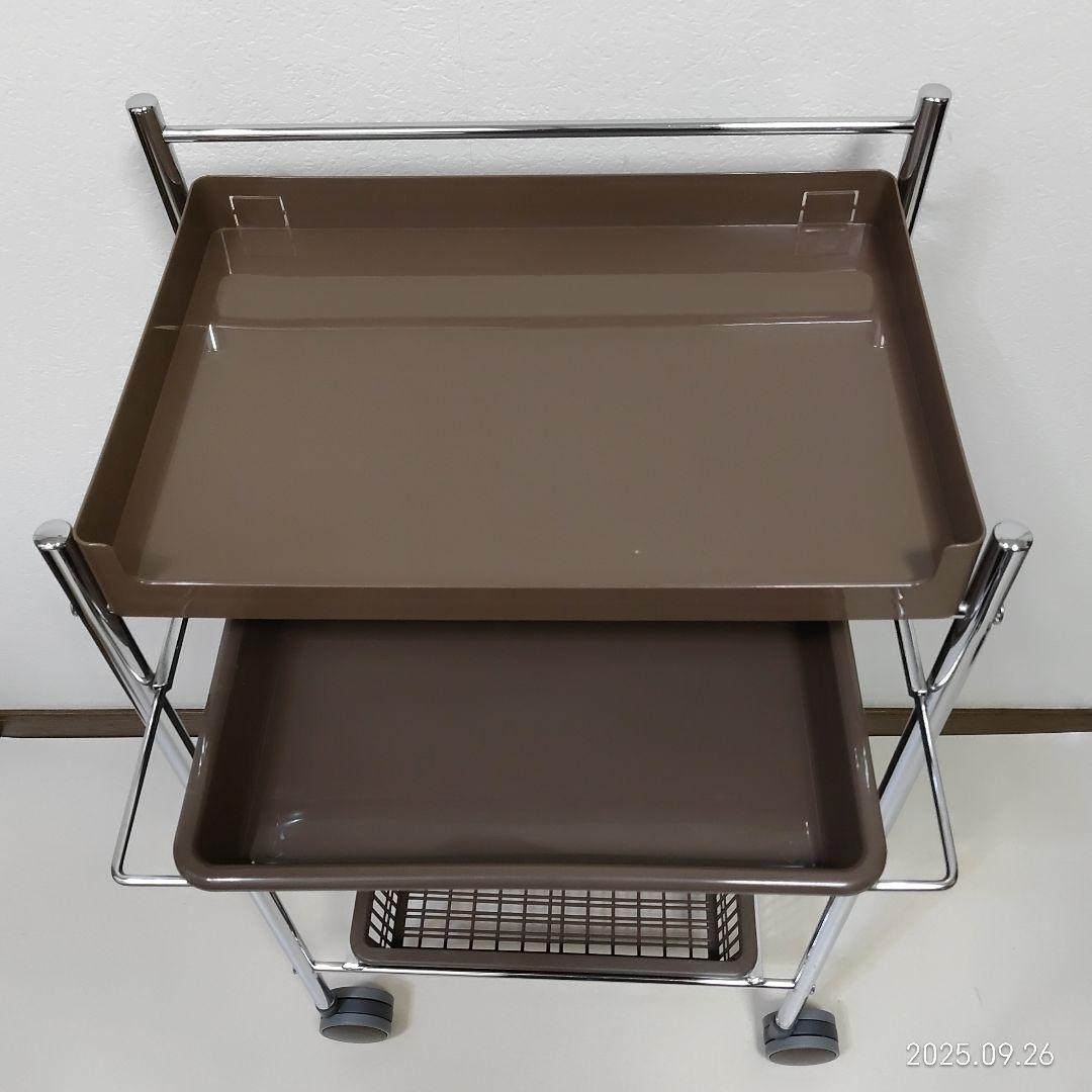 キャスター付き ワゴン台　　 美容師　理容師 コンパクトセット台