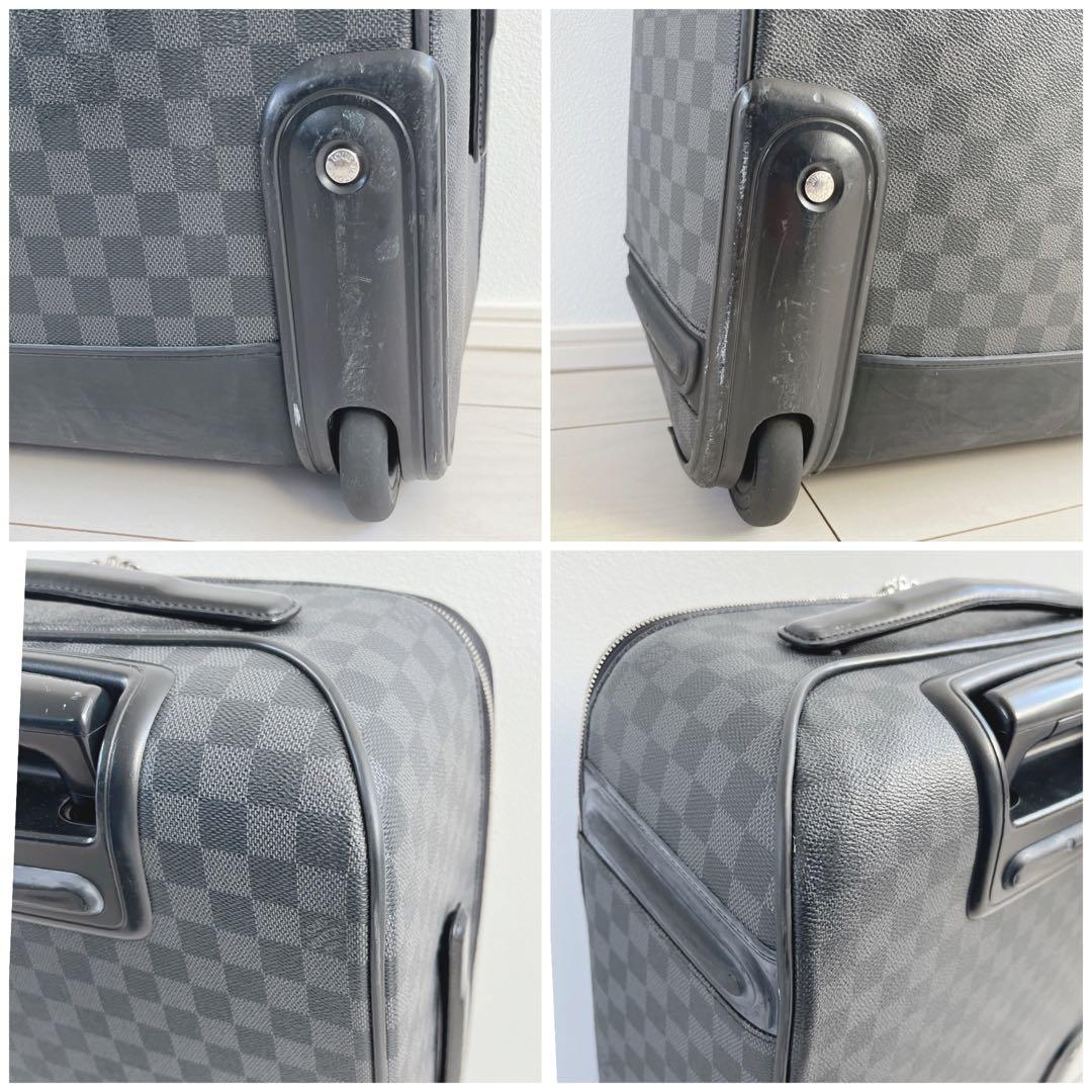 ルイヴィトン　ダミエグラフィット　ペガス55 キャリーバッグ スーツケース　旅行