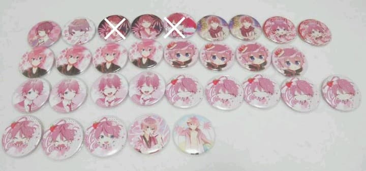 さとみくん 缶バッジ