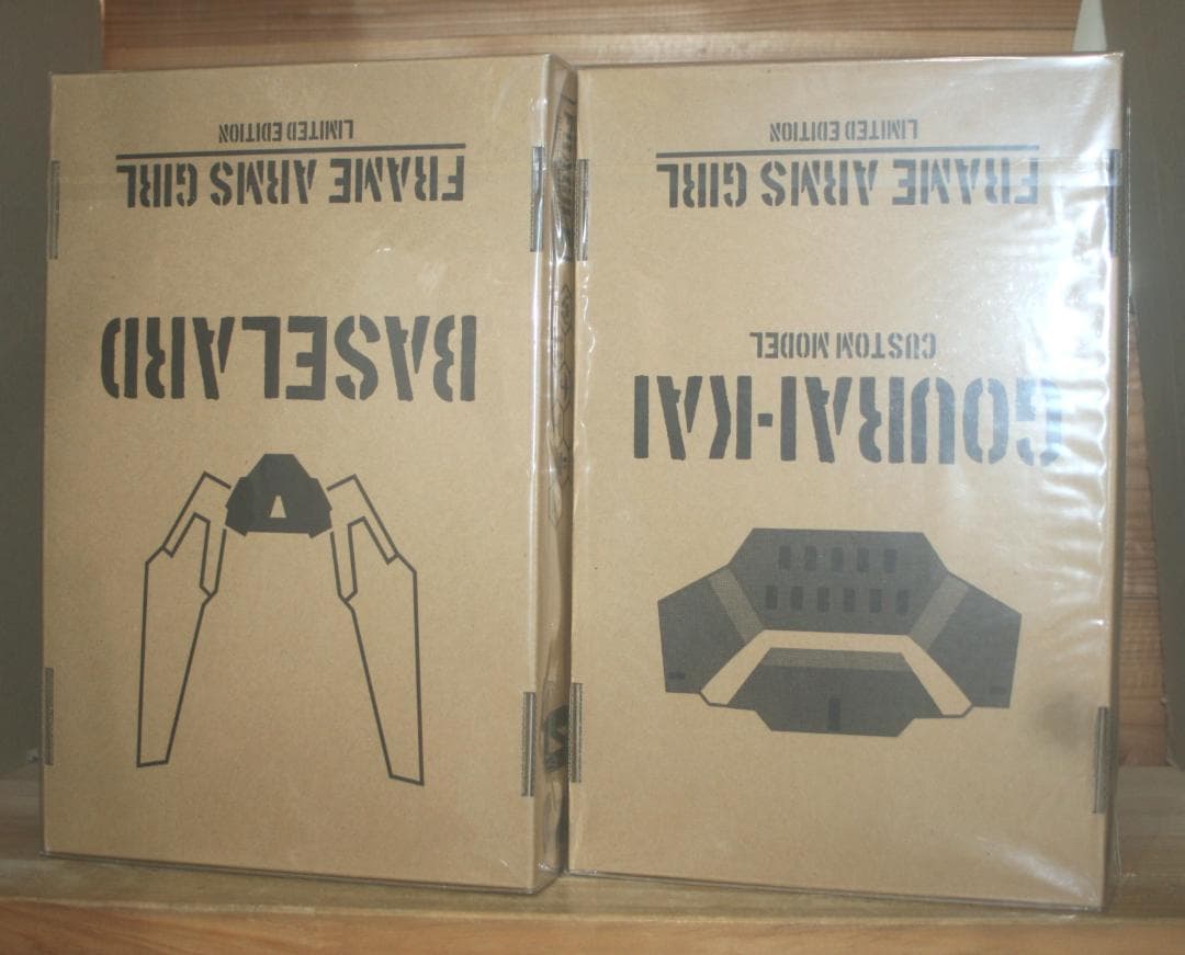 新品☆ フレームアームズ・ガール Blu-ray3+4巻 プラモデル付 計2点