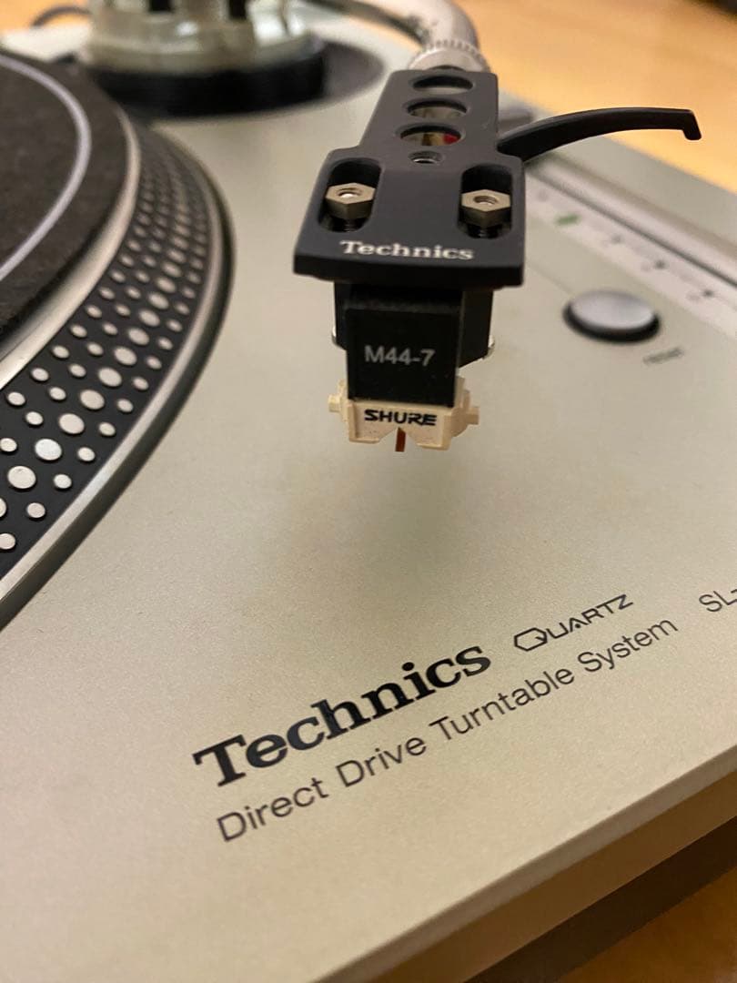 Technics SL1200 MK3D ヘッドシェル、カートリッジ、針付き