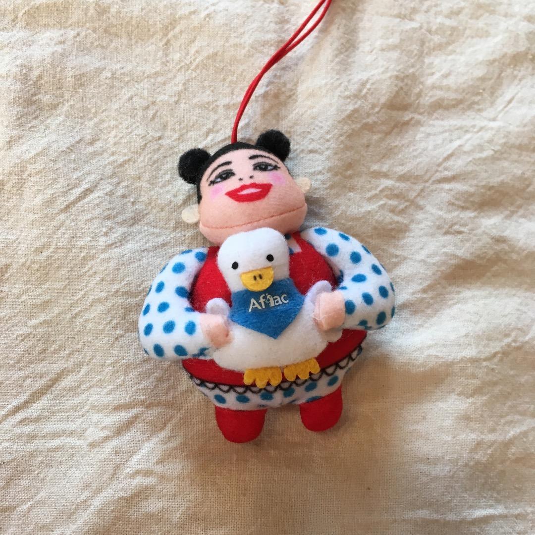 アフラック 渡辺直美 ストラップ