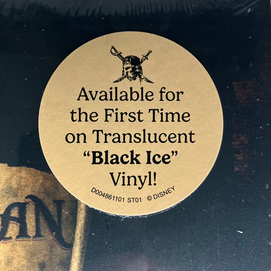 数量限定　特別カラー盤　パイレーツオブカリビアン　OST レコード