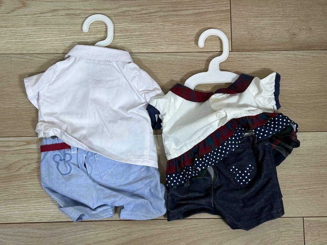 ディズニーシー　ダッフィー、シェリーメイ　キャナリークロージング　コスチューム