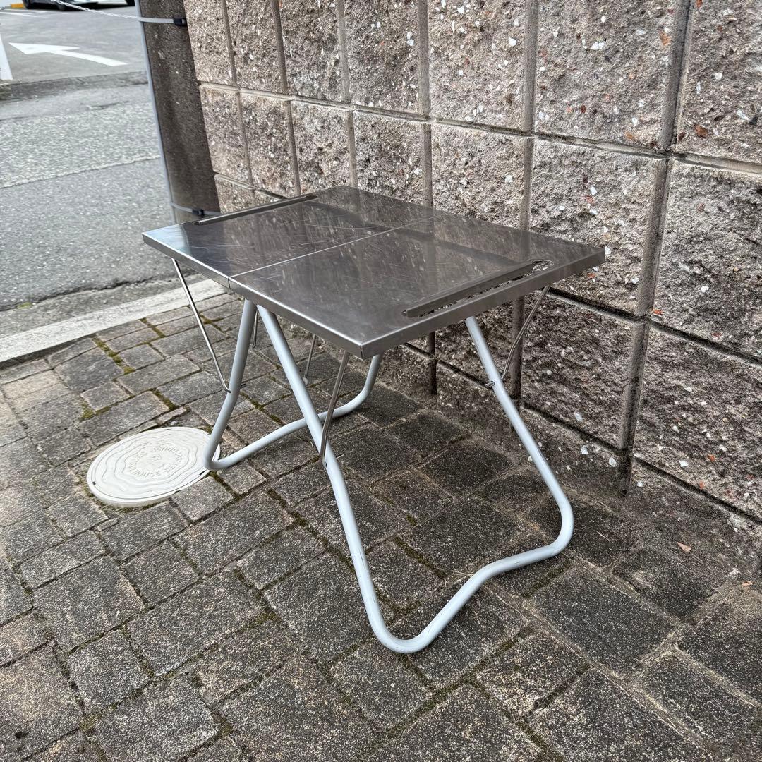 TAKIBI my テーブル ステンレストレー1ユニット付き