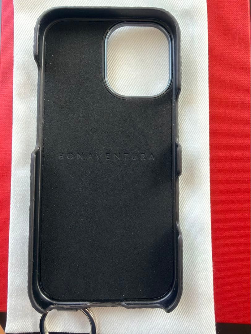 【iPhone17】ハンドル付き バックカバーケース シュリンクレザー