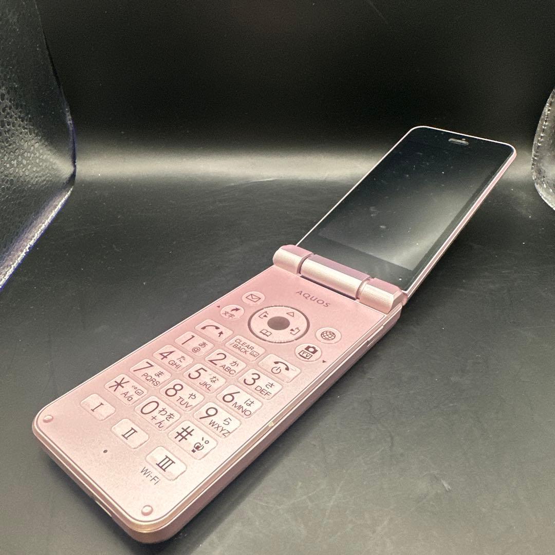 H10 AQUOS 携帯電話 本体 NP602SH ピンク