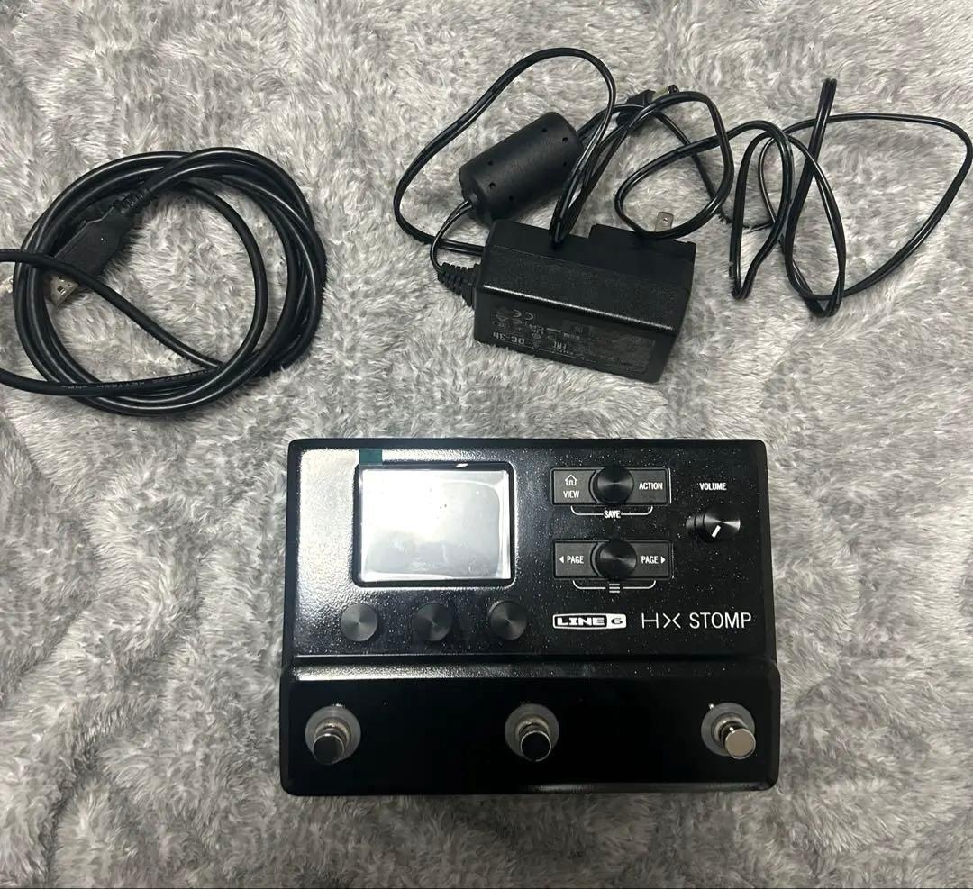 HX stomp + オヤイデDC-3398+拡張スイッチ