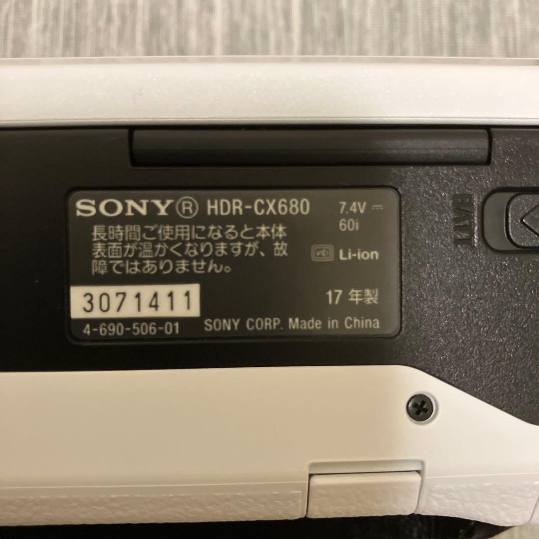 SONY HDR-CX680 ビデオカメラ本体