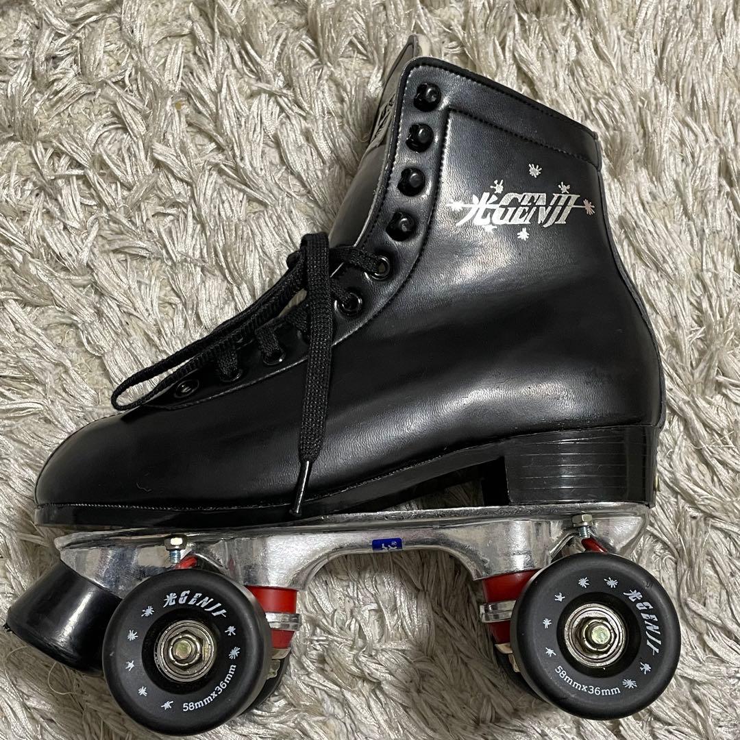 光GENJI ローラースケート レプリカ 24㎝ インソール付き