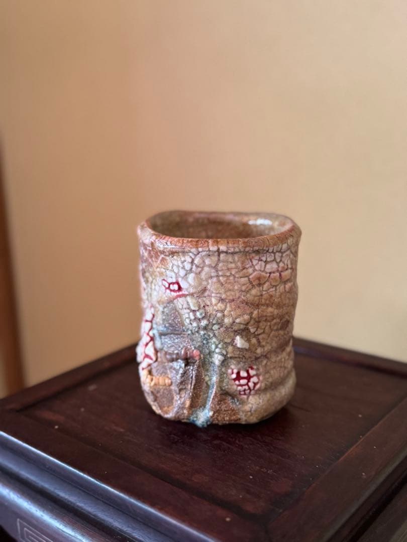 氏家昴大　黄瀬戸　湯呑　現代アート