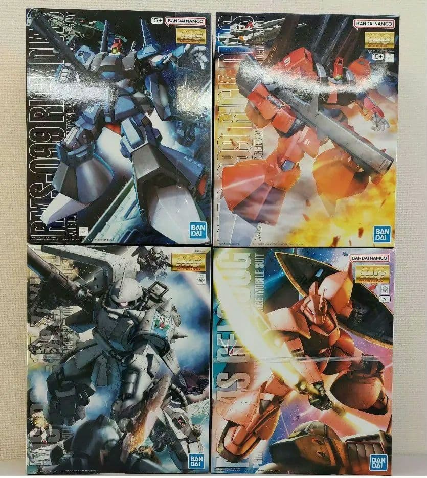 新品　MG 1/100 リックディアス（クワトロ機）　リックディアス黒　他