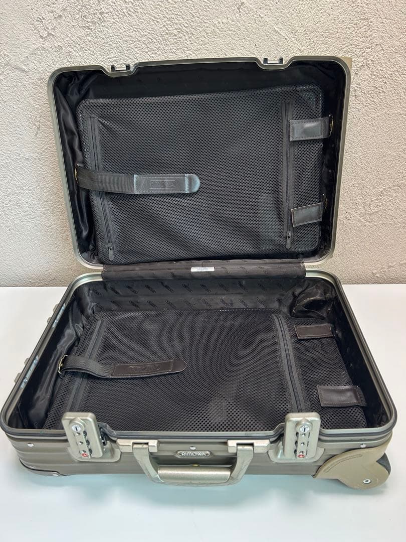 RIMOWA 「Topas Check-in M」チタニウムシャンパンゴールド