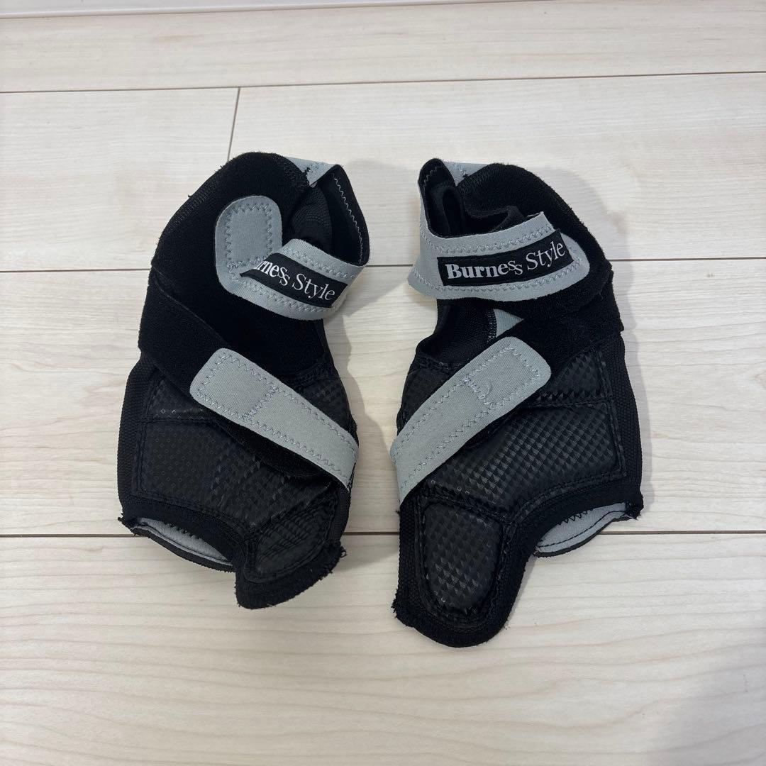 【美品】バーネススタイル キックボクシング グローブMシューズ M ブラック