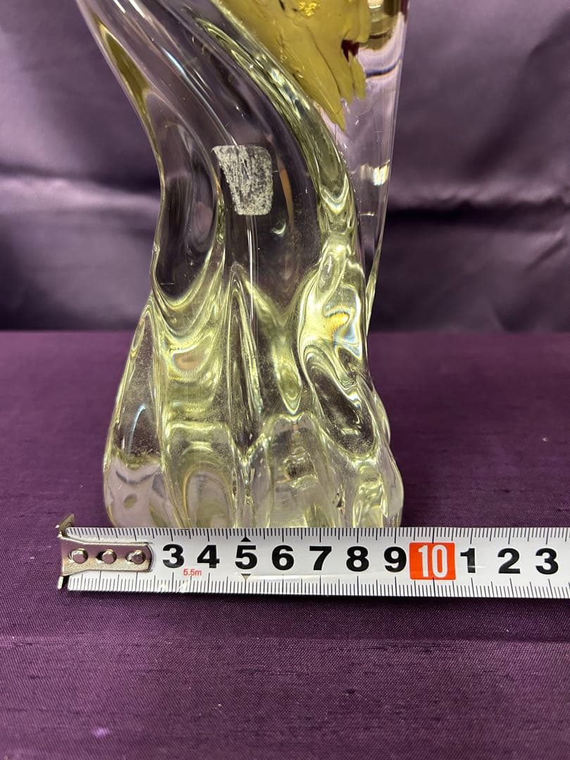 火の鳥マルティクリスタル　ガラス製置物