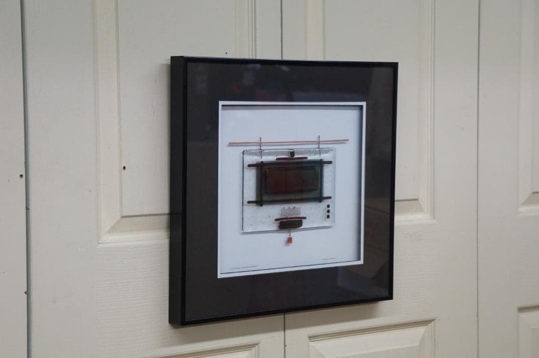 ガラスアート Jacqueline Collett 1992 シャドウボックス