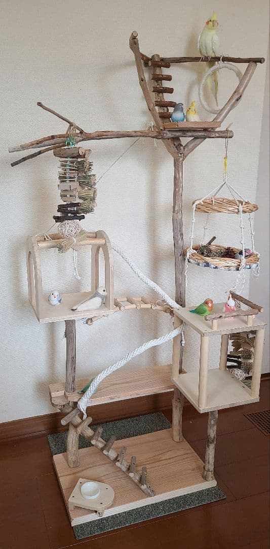 ② ukiオーダーページ　ハンドメイド　流木　アスレチック