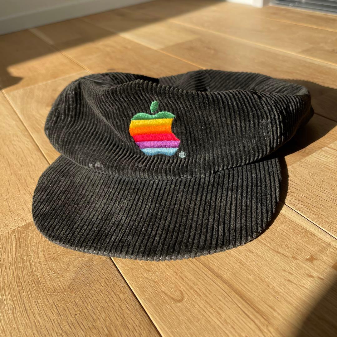 90sアップル コーデュロイキャップ USA製
