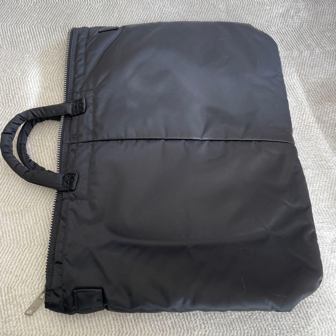 再値下げ！　中古品　PORTER タンカー　ブラックナイロンブリーフケース