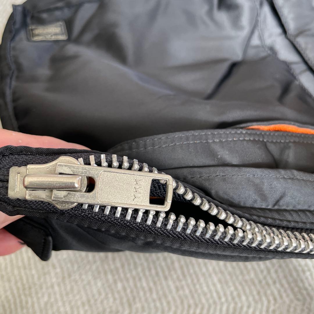 再値下げ！　中古品　PORTER タンカー　ブラックナイロンブリーフケース