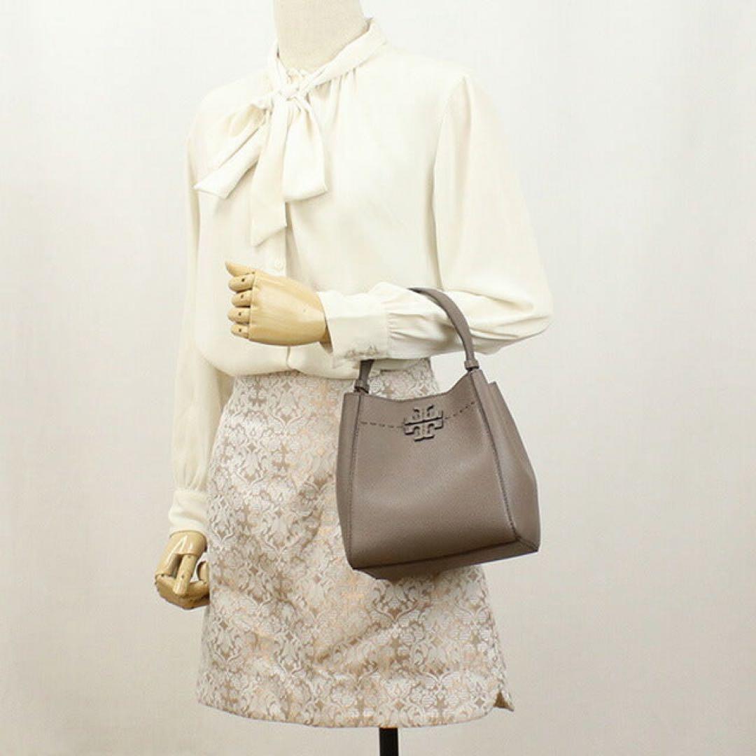 極美品❤️完売品❤️TORY BURCH トリーバーチ❤️ハンドバッグ❤️グレージュ❤️