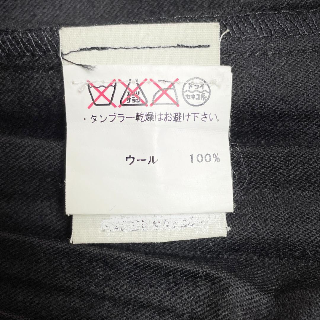 VERONIQUE BRANQUINHO 切り替え プリーツ スカート ウール