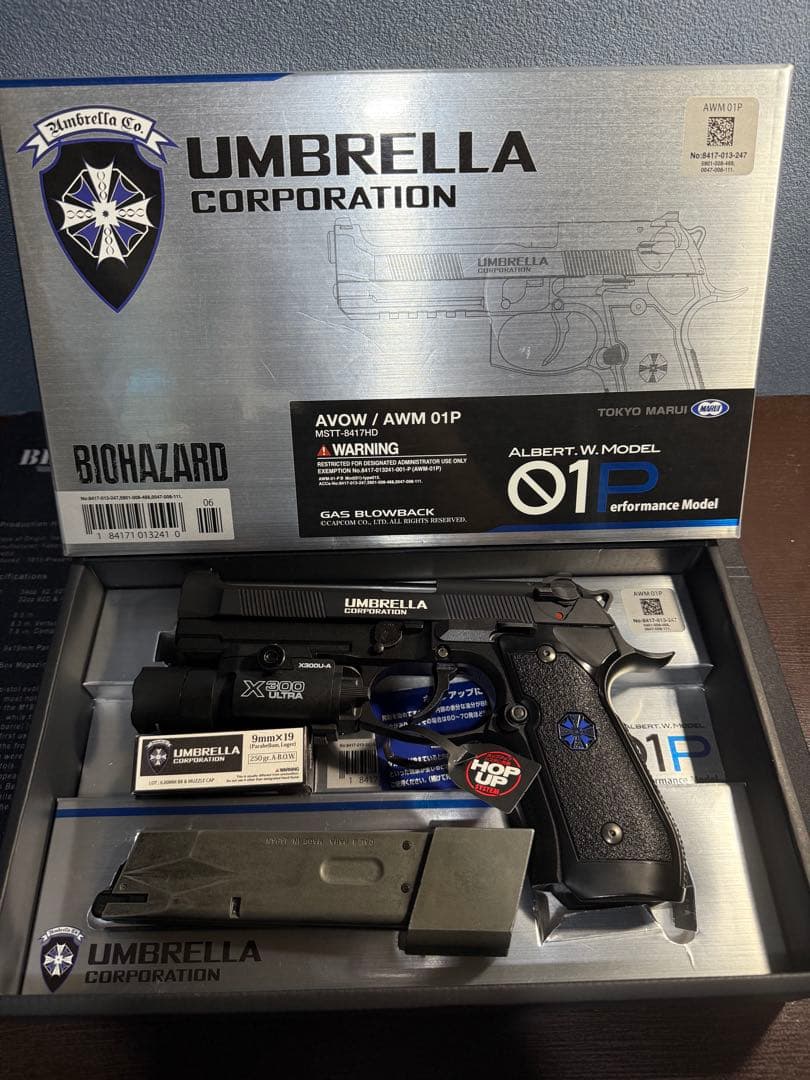 東京マルイ BIOHAZARDコラボモデル アルバート.W.モデル 01P
