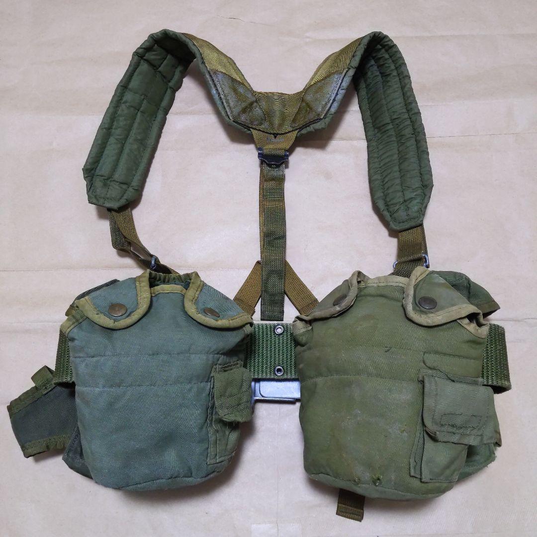 アメリカ軍ALICE装備 LC−1/−2ベルト/サスペンダー/ポーチ 実物中古品