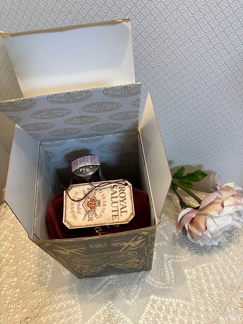  SALUTE 21YEAR OLD スコッチウイスキー赤　新品未開封