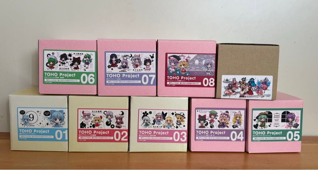 Gift 東方Project 東方 マグカップ　9個セット