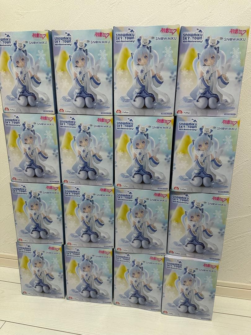 雪ミク 初音ミクぬーどるストッパーフィギュア 10th ver. 16個セット